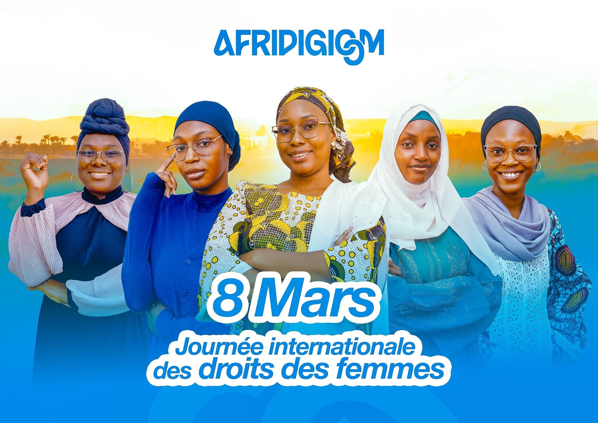International Women’s Day corporate visual celebrating the women working within the organization.