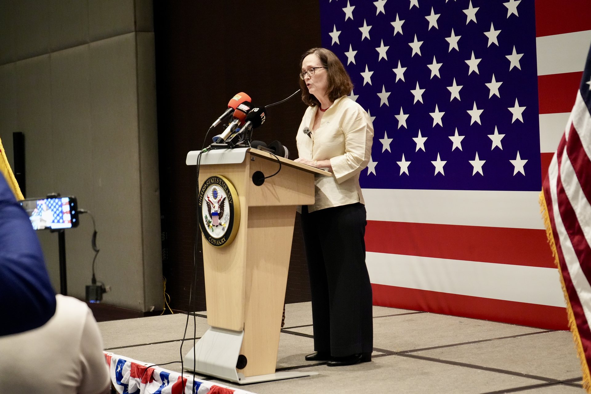Industrial and agricultural infrastructure documented on location for U.S. Embassy Guinea.